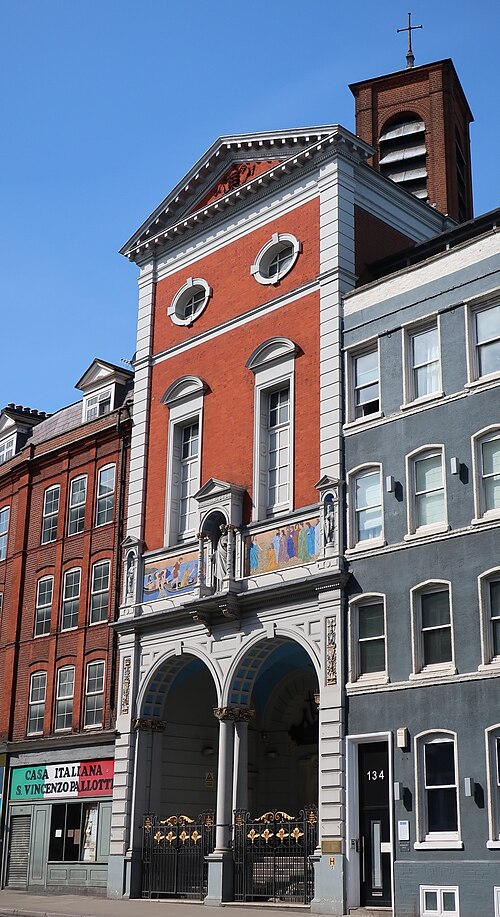 St Peter's Italian Church, Holborn
